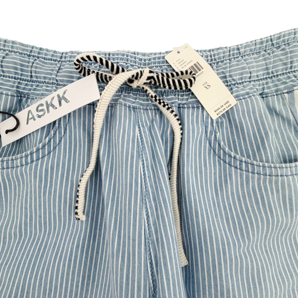 ASKK NY Cancun Pant in Blue Stripe XS - Picture 7 of 13